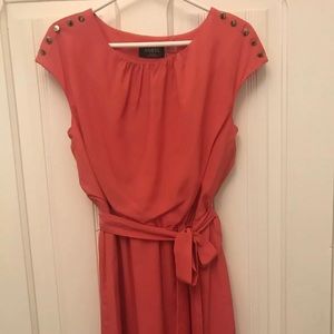 Guess: Los Angeles. cocktail dress in coral Sz 4
